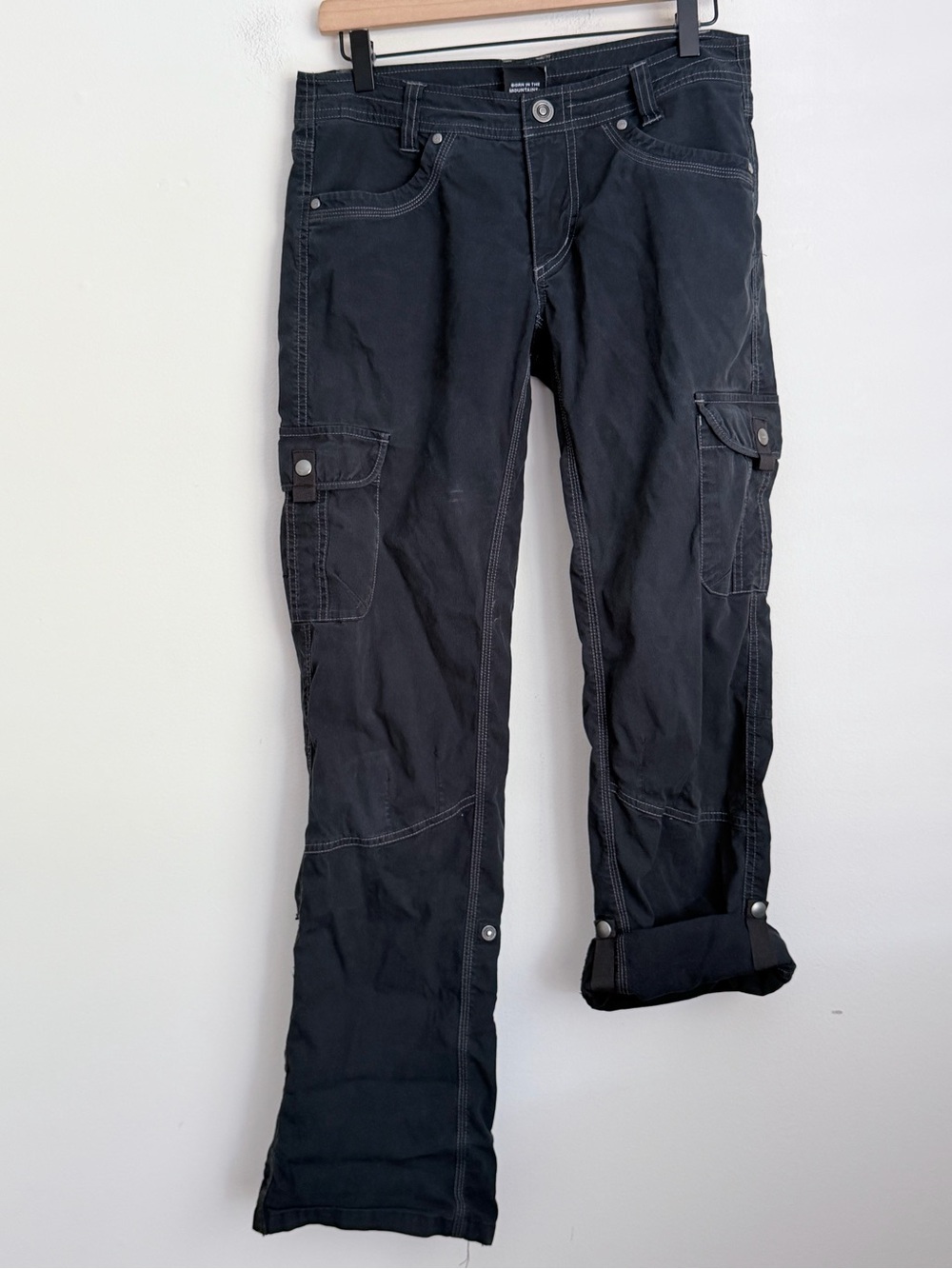 Kuhl Splash Roll-Up Cargo Pants Women Size 6 Long Hiking Outdoor
